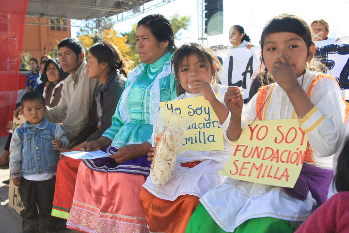 Manifestación. Organizaciones de la sociedad civil hicieron presencia en el Día de los Derechos Humanos. 