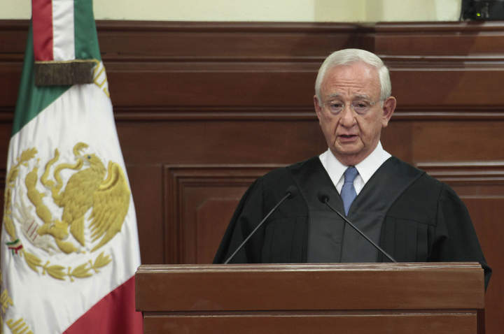 Juan Silva Meza, ministro presidente de la Suprema Corte de Justicia de la Nación (SCJN) y del Consejo de la Judicatura Federal. (NOTIMEX)