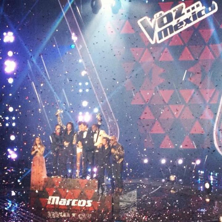 El jalisciense Marcos Razo, se convirtió en el ganador de la tercera edición del reality show musical. (Twitter)