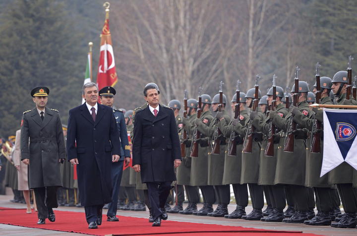 Pactan México y Turquía colaborar contra crimen organizado