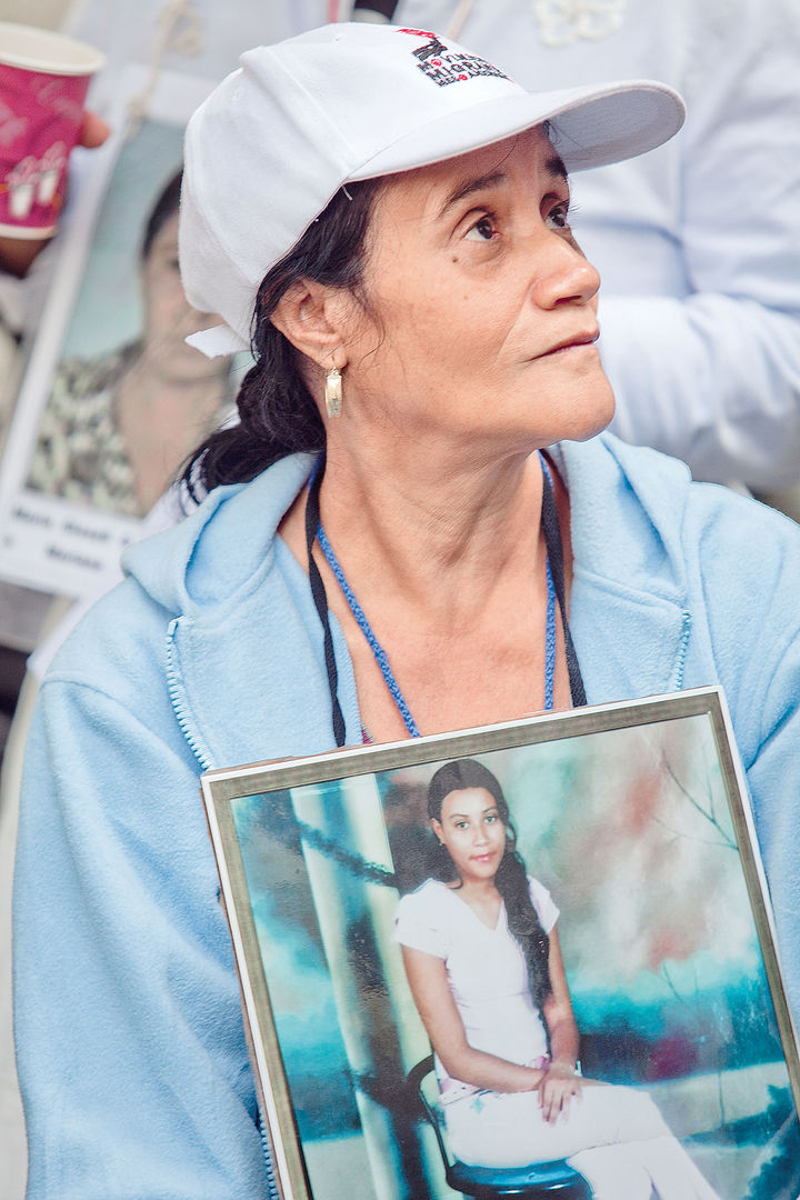 Caso. Priscila Cartagena, madre de migrante extraviado.