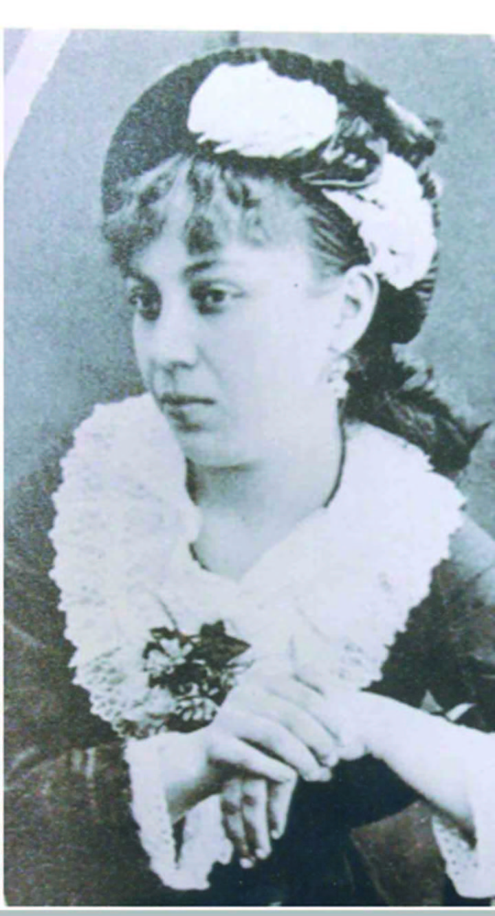 María Teresa Oller de Sterling, promotora de la educación  en el Lerdo porfiriano.(Archivo de Leonor Estens de la Garza).