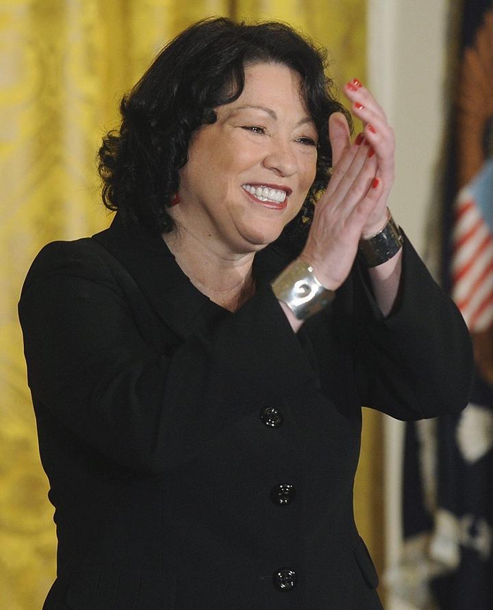 Sotomayor será la primera juez de la Suprema Corte en presidir la celebración, que ha sido encabezada en otros años por Lady Gaga, William Clinton y Colin Powell. (Archivo)
