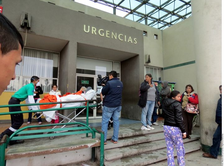 Evacuan hospital por incendio en Tamaulipas