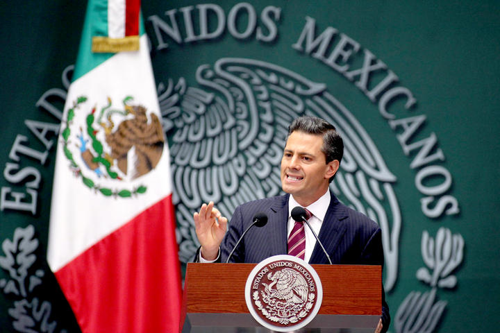 Peña Nieto sostuvo que la salud de los mexicanos está en buenas manos. (Archivo)
