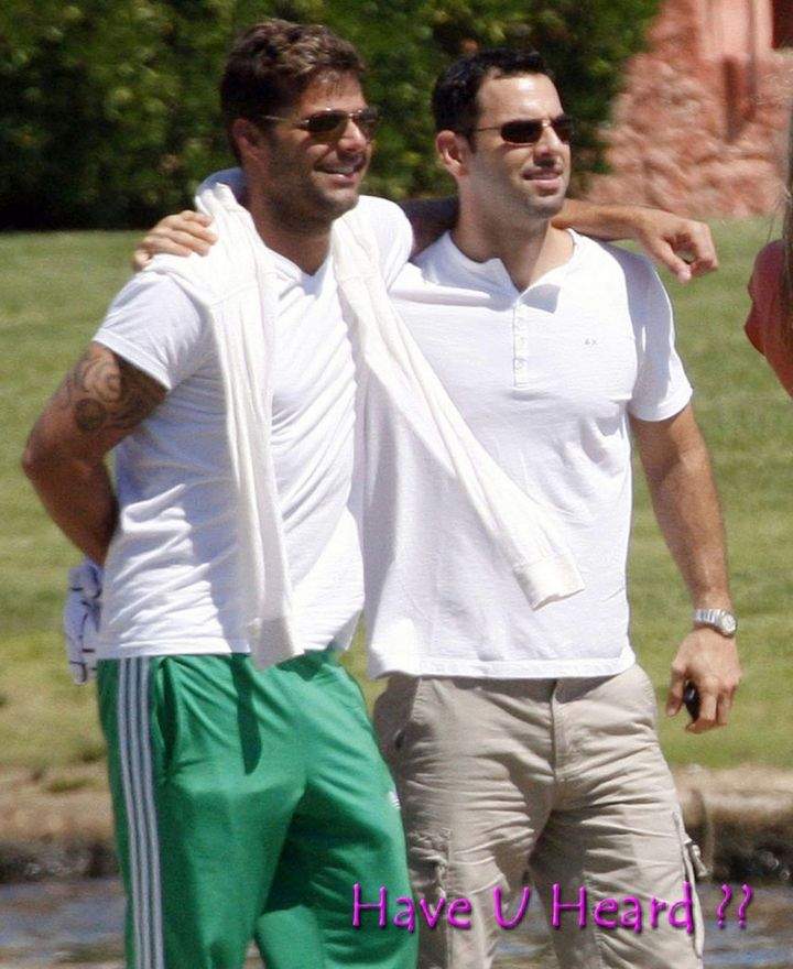 Después de cinco años, Ricky y Carlos decidieron terminar el romance y hace unos días el cantante confirmó la separación. (Archivo)
