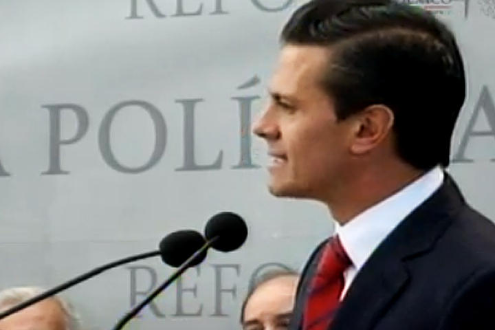 El presidente de la República, Enrique Peña Nieto, promulgó esta tarde la reforma política-electoral. (YouTube)