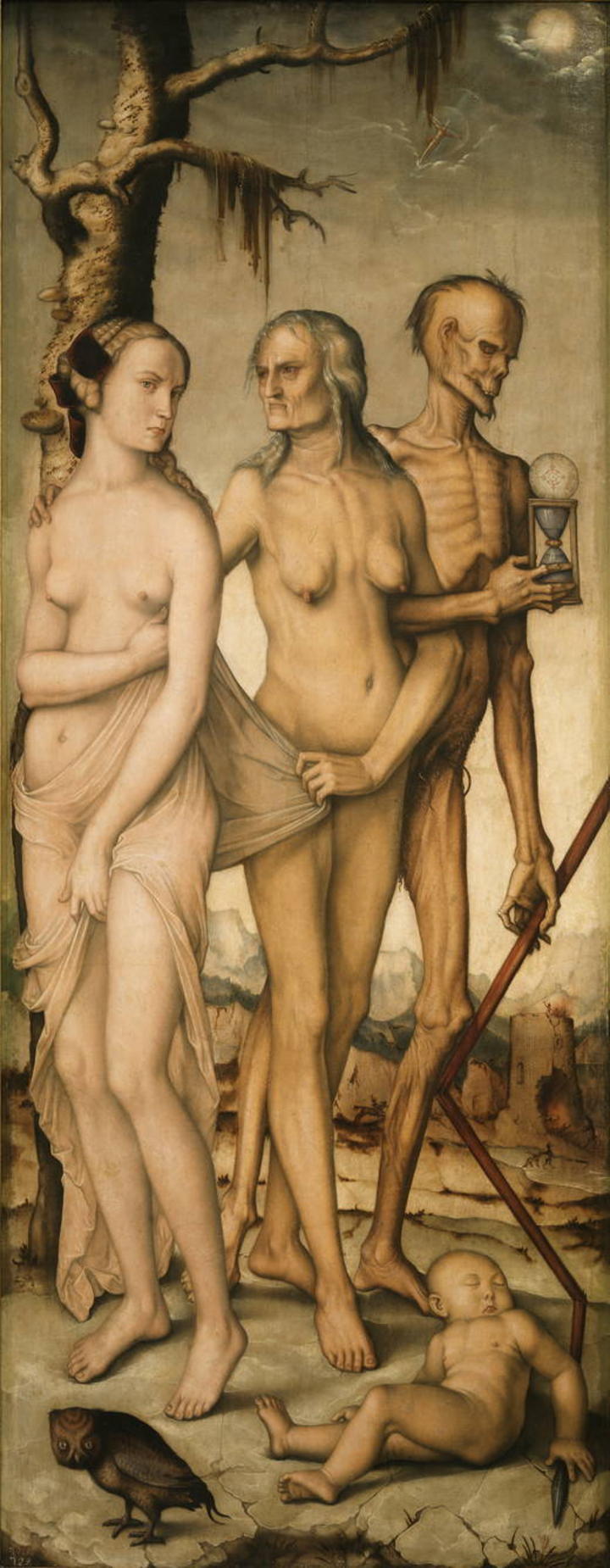 Actualmente, “Las Edades y la Muerte”, de 'Grien', forma parte de la colección del Museo del Prado, donde se encuentra expuesto. (MUSEO DEL PRADO)