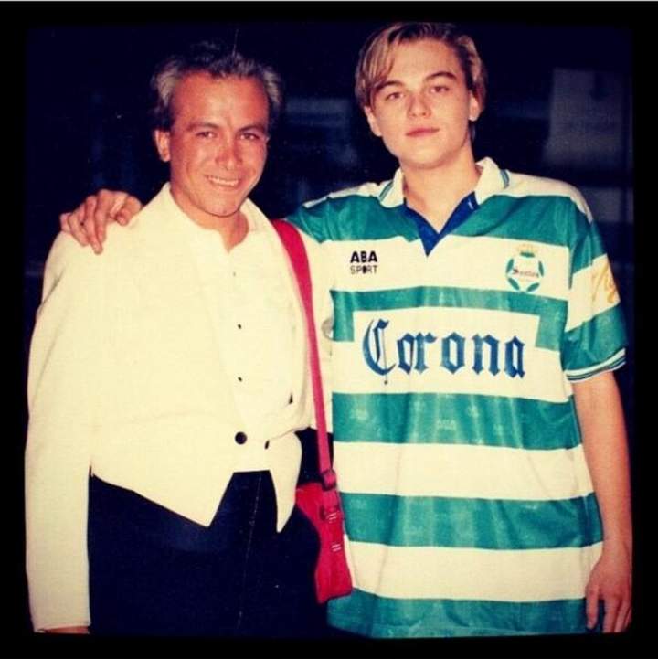 En el set. Zaidman asegura que la foto se la tomaron durante las grabaciones de Titanic. (TOMADA DE INSTAGRAM)