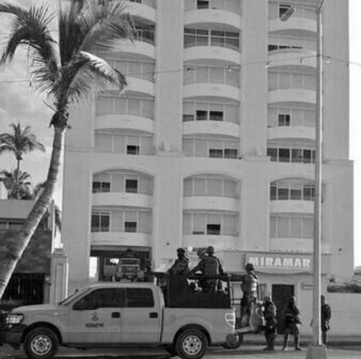En las redes sociales ha circulado también una fotografía en la que se pude ver el hotel donde se llevó a cabo la detención. (Twitter) 