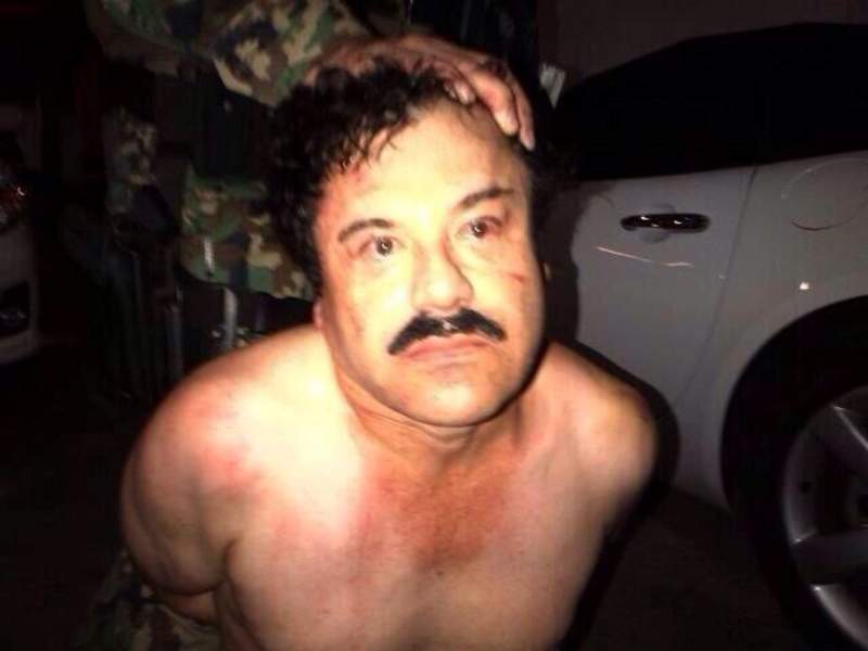 El presidente de México, Enrique Peña Nieto, confirmó la detención de el narcotraficante más buscado del mundo. (Twitter) 