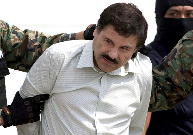 'El Chapo' Guzmán fue detenido a las 6:40 horas en Mazatlán, Sinaloa. (AP) 