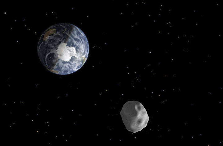 Pasará asteroide cerca de la Tierra este miércoles