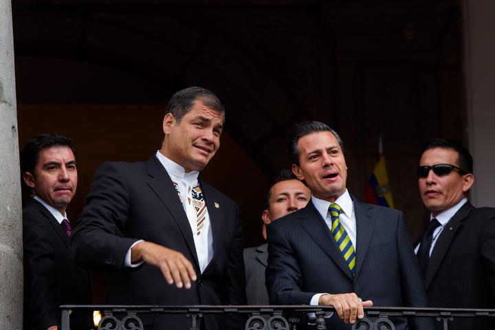 Se reúne EPN con Correa para firmar acuerdos bilaterales