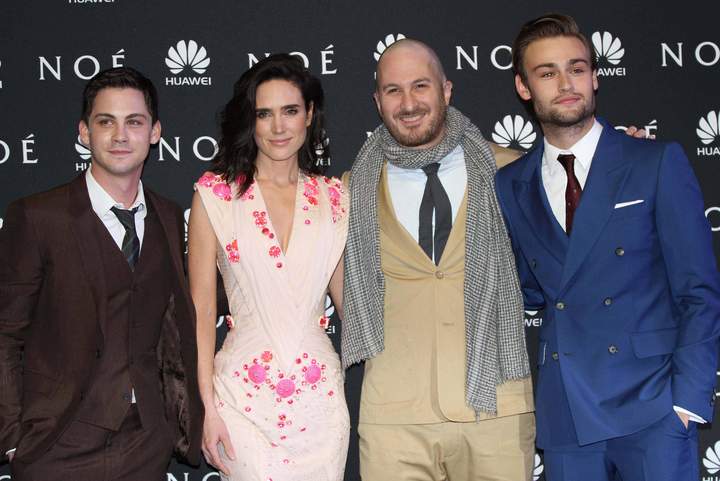 El elenco de la cinta Noé estuvo presente en la premier en México. (El Universal) 
