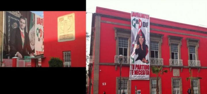 El presidente del PRI en el DF, Cuauhtémoc Gutiérrez, tiene a su servicio una red de prostitución en las oficinas del partido. (Tomada de http://aristeguinoticias.com) 