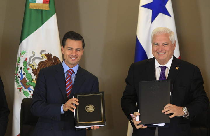 Suscriben México y Panamá tratado de libre comercio