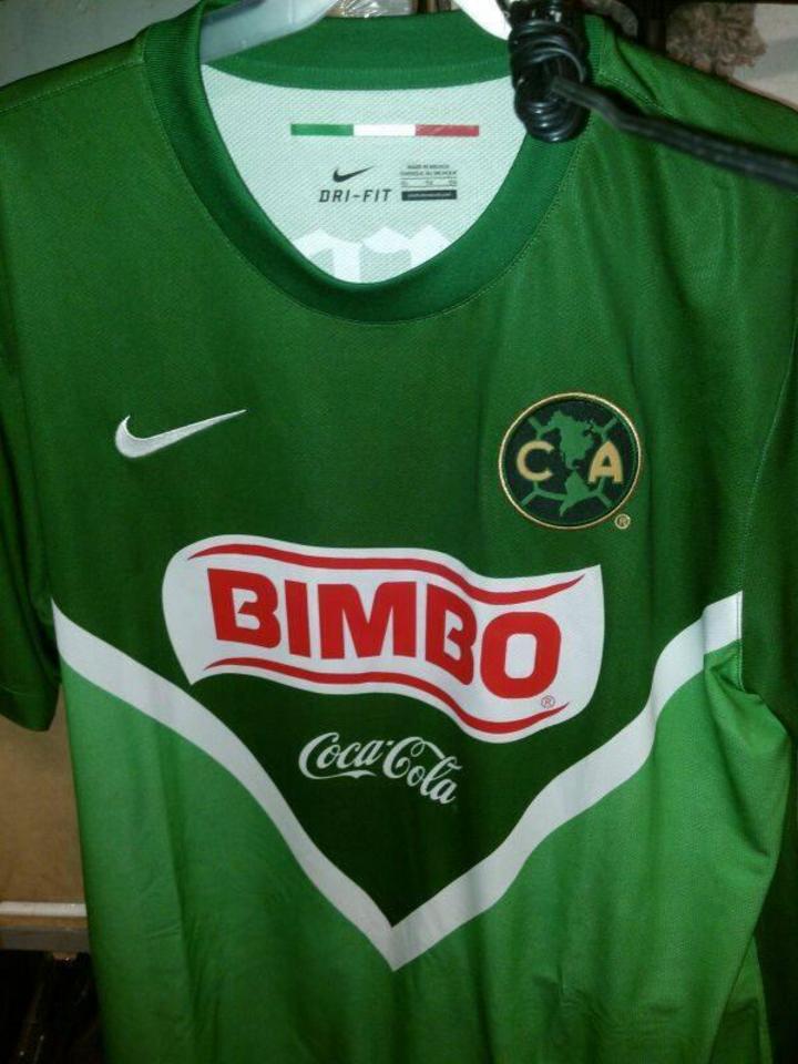 La camiseta verde del América. (Twitter)