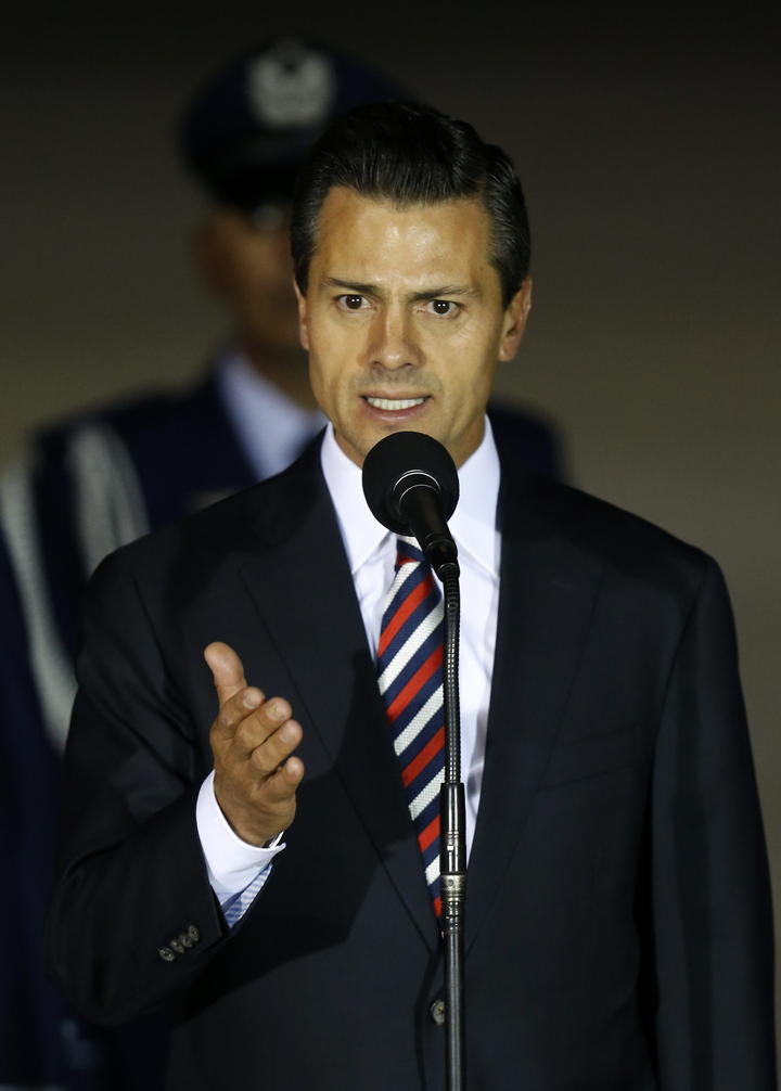 Cae 18 puntos aprobación por trabajo de Peña Nieto