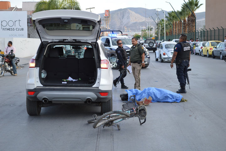Fatal accidente. Un hombre murió luego de ser atropellado en Torreón.