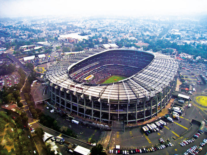 Estadio Azteca, México, 1966.