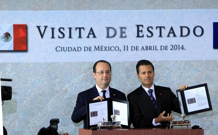 EPN y Hollande inauguran campus aeronáutico en Querétaro