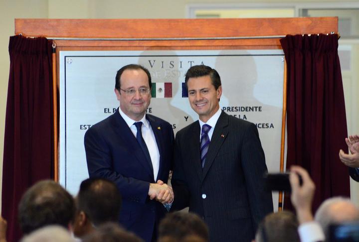 Considera Hollande un 'logro' su visita a México