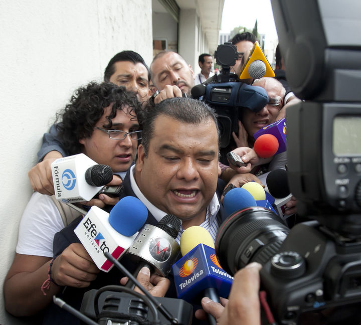 Investigación.  El exdirigente del PRI en DF, Cuauhtémoc Gutiérrez, acudió a declarar.
