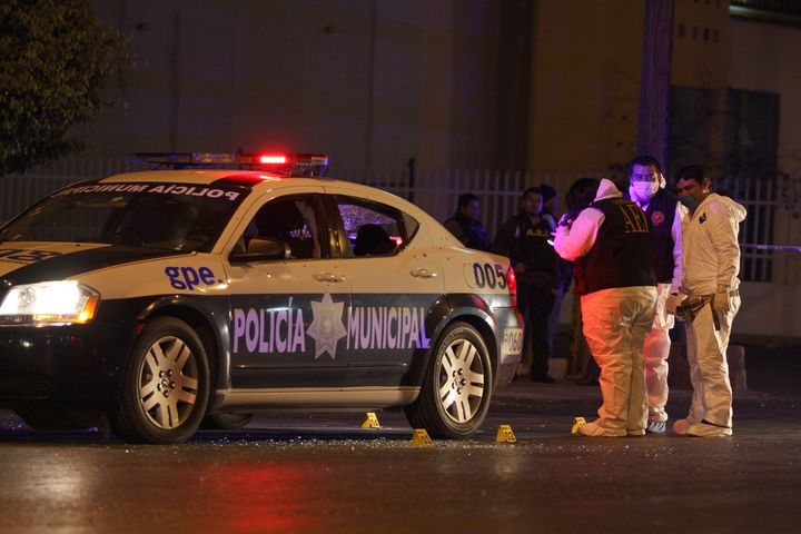Impacto. Foto de archivo de ataques a agentes. Se reportó que se lanzaron dos granadas fragmentadas a un hotel en Guerrero.