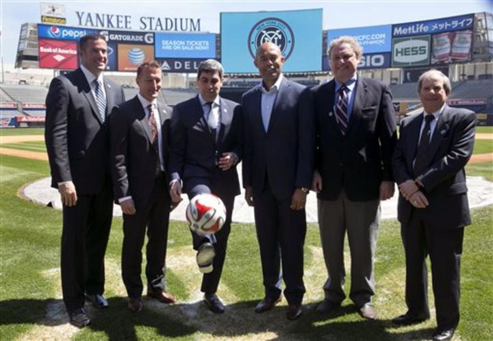 El club, copropiedad del Manchester City y de los Yanquis, se unirá a la MLS el año próximo. (AP)