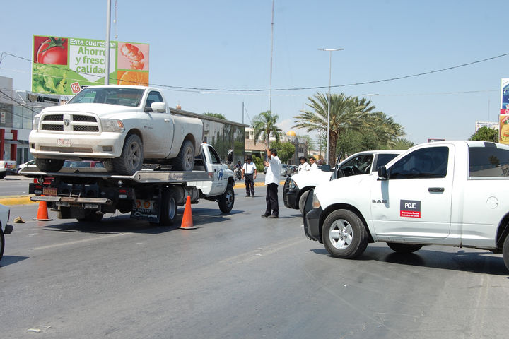 Vehículos. Durante la tarde de ayer se llevó al cabo el operativo contra robo de vehículos.