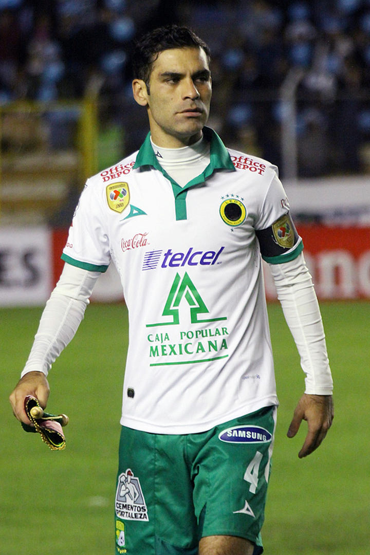 Márquez, exjugador del Barcelona español, fue expulsado al m.77 del partido que el León igualó 1-1 con el Bolívar para quedar eliminado de la Libertadores por el criterio del gol de visita que favoreció al cuadro boliviano en el 3-3 global. (Jam Media) 
