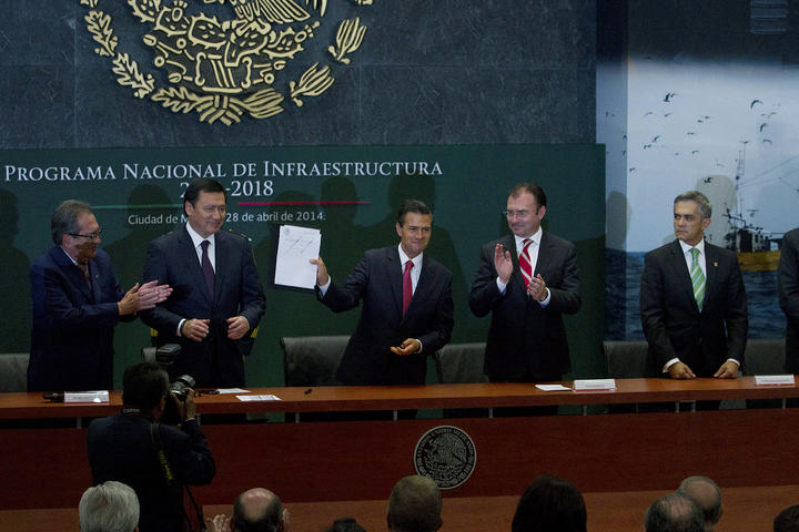 El Programa Nacional de Infraestructura conllevan una inversión pública-privada, en beneficio del país, de un 1.3 billones de pesos. (Notimex)