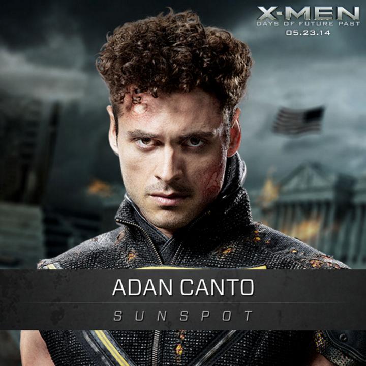 El coahuilense Adán Canto aparecerá en la cinta X-Men Days of the Future Past. 