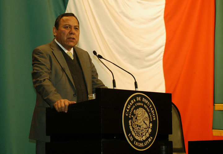 Líder. El presidente nacional del PRD, Jesús Zambrano.