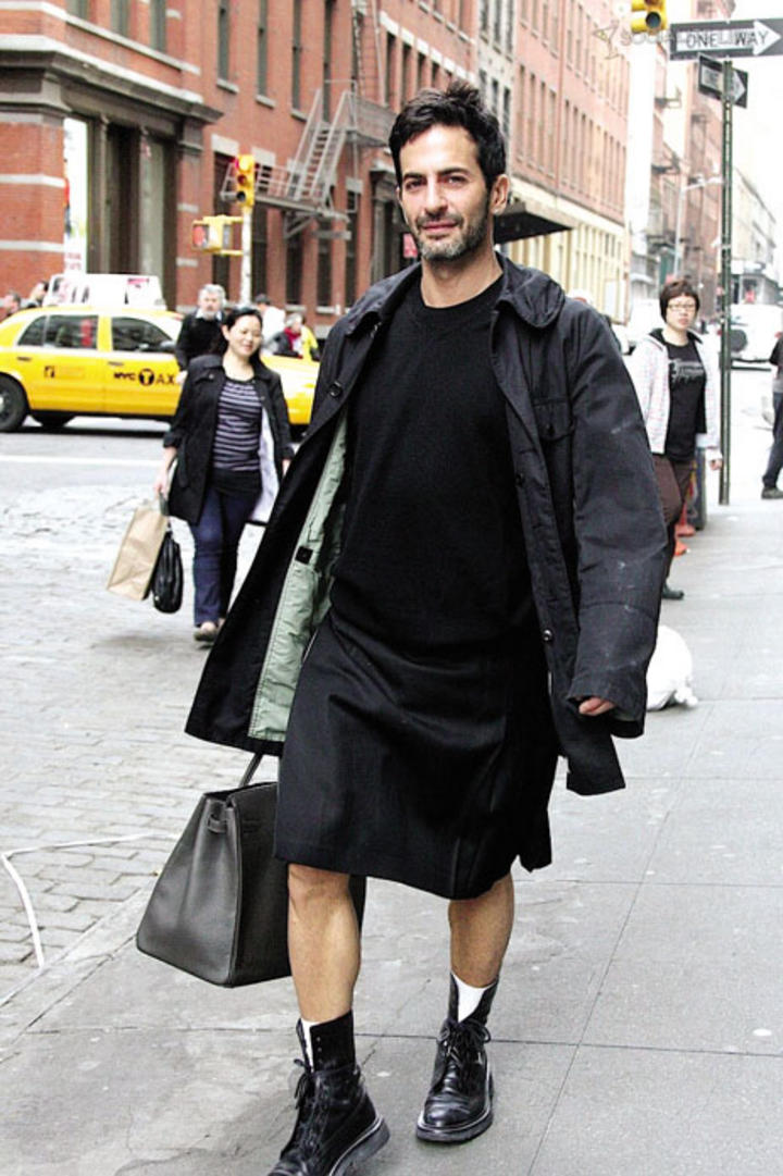 Diseñador de modas Marc Jacobs.