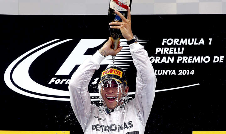 Lewis Hamilton sigue imparable en la Fórmula Uno. (Archivo) 