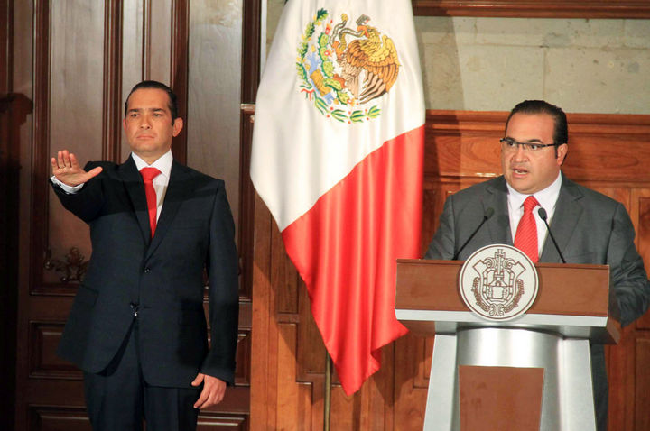 Blindaje Norte.  El gobernador Javier Duarte de Ochoa (der.), dio a conocer el operativo especial que se realizará en la entidad. 
