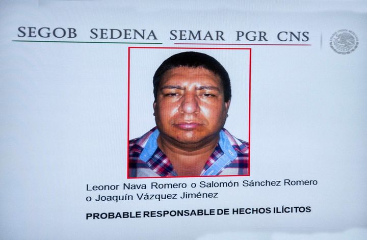 Detenido. El Gobierno federal confirmó la captura de Leonor Nava,  líder de 'Los Rojos'.