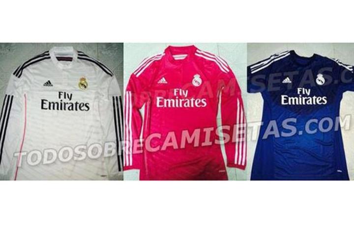 El portal ‘Todo sobre camisetas’ publicó la imagen de las playeras, blanca y rosa que presumirían Cristiano Ronaldo y compañía. (Internet)