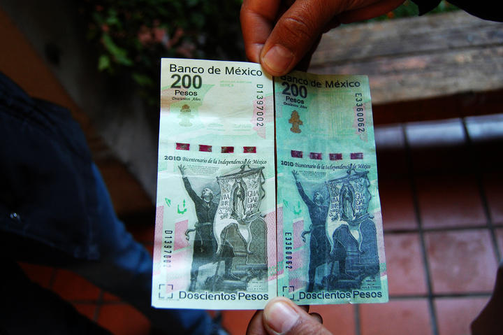 Autoridades detuvieron a una banda de falsificadores de billetes con 125 mil billetes falsos de 500 pesos. (ARCHIVO)