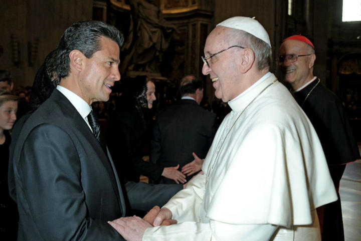 Invitará EPN a Papa Francisco visitar México