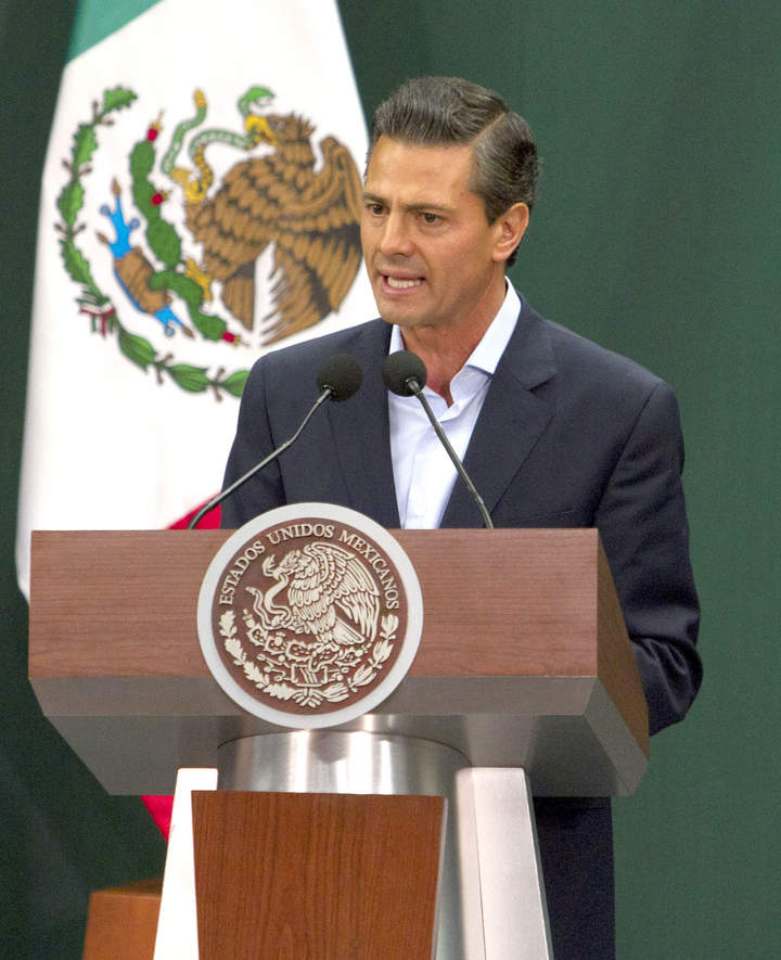 Peña Nieto viajará al filo del mediodía acompañado por funcionarios de su gabinete a Tampico para encabezar la celebración. (Archivo) 