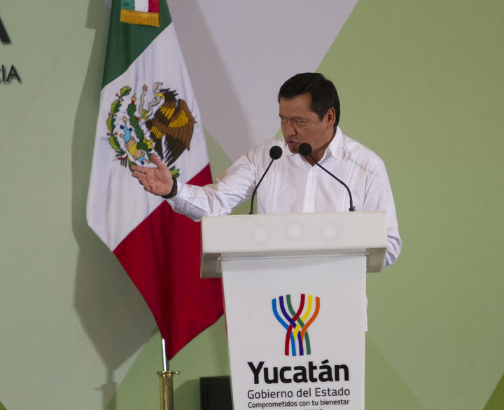 El funcionario federal puso en marcha en Yucatán el nuevo “sistema penal acusatorio y oral en el nuevo Centro de Justicia Oral de esta ciudad, que requirió una inversión de unos 145 millones de pesos”. (ARCHIVO)