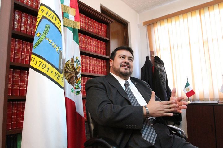 Acusación. El fiscal general de Morelos solicitó al Congreso local la separación del cargo del magistrado Miguel Ángel Falcón.