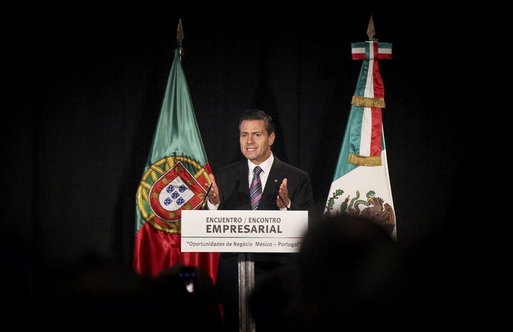 Gira por Europa. Enrique Peña Nieto, presidente de México realizó una visita a Portugal; hoy está en Roma.