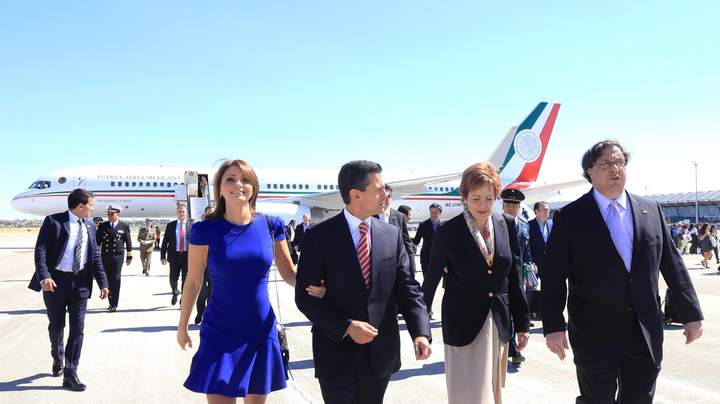 El presidente Enrique Peña Nieto llegó a España para iniciar una visita de Estado de menos de 55 horas. (Notimex)