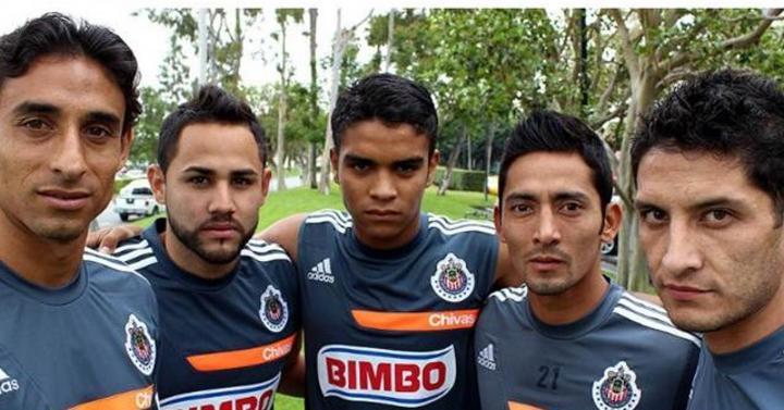 Fernando Arce, Ángel Reyna, David Toledo, Sergio Nápoles y Alberto García se dijeron comprometidos con la institución rumbo al Ap2014. (Twitter)