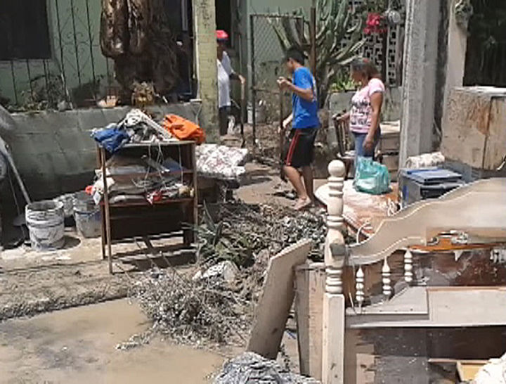 Lluvia torrencial. El agua cubrió 50 colonias de Piedras Negras.