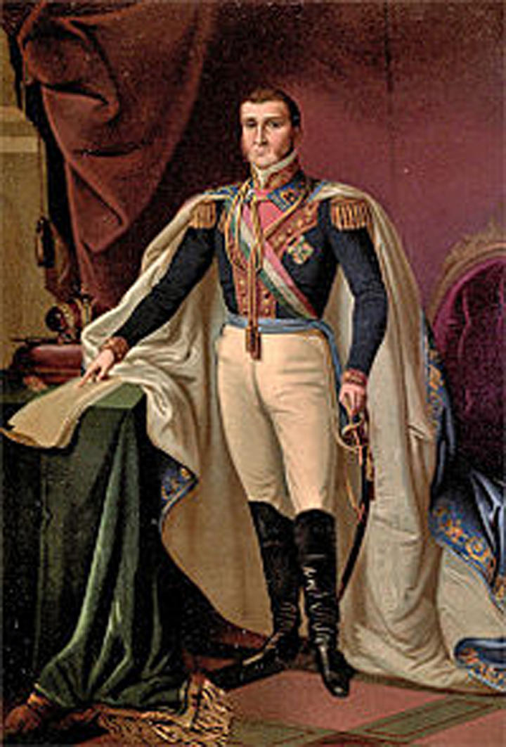 

Retrato al óleo de Agustín I en 1822; Museo Nacional de Historia; México, D.F. pintor: Josephus Arias Huerta.
